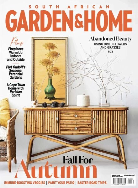 South African Garden and Home – March 2024 Cover