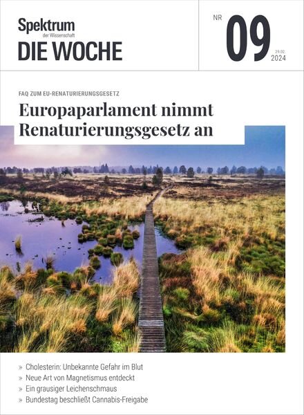 Spektrum Die Woche – 1 Marz 2024 Cover