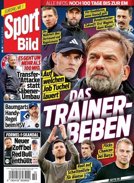 Sport Bild – 6 Marz 2024 Cover