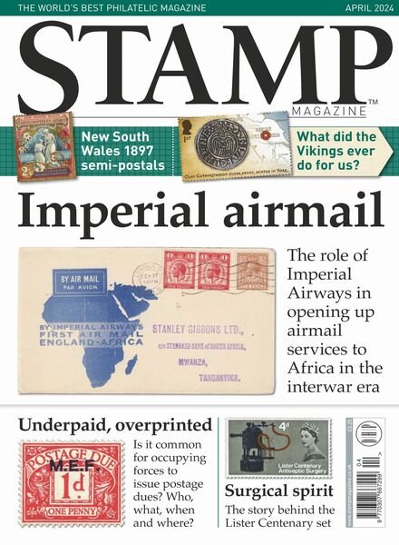 Stamp Magazine – April 2024 Cover