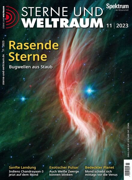 Sterne und Weltraum – November 2023 Cover