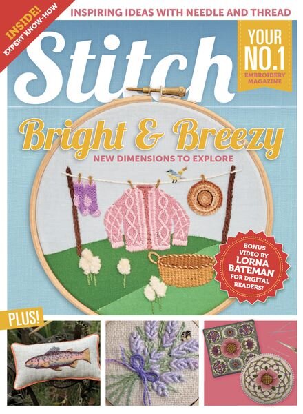 Stitch Magazine – April-May 2024 Cover