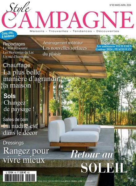 Style Campagne – Mars-Avril 2024 Cover