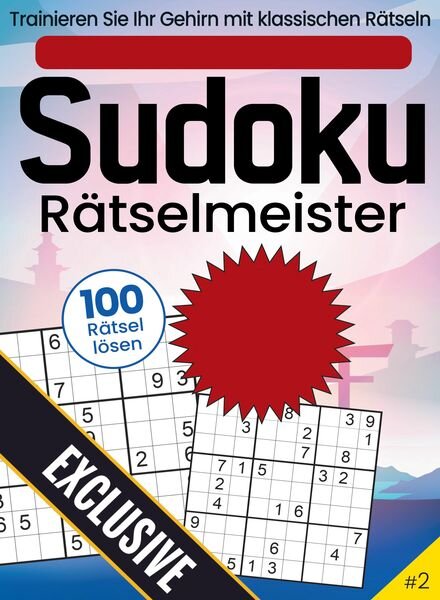 Sudoku-Ratselmeister – Februar 2024 Cover