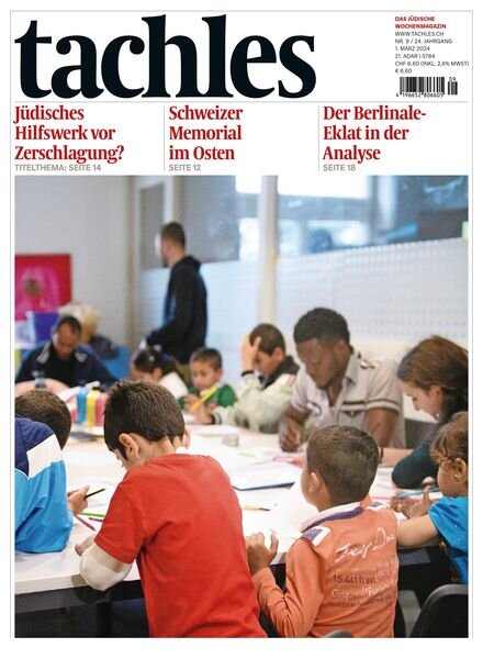 Tachles – 1 Marz 2024 Cover