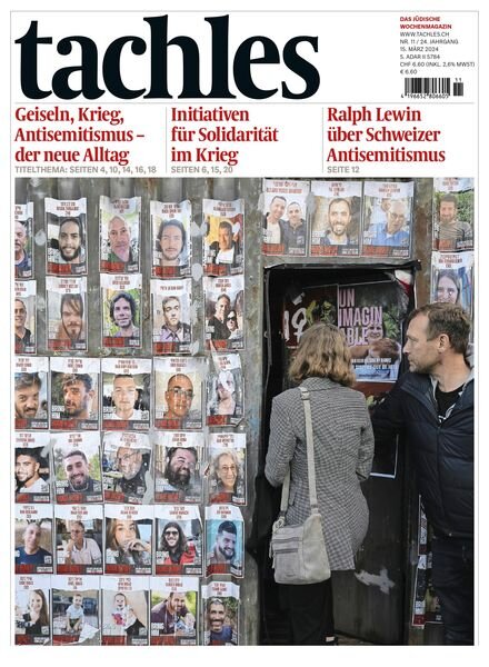 Tachles – 15 Marz 2024 Cover