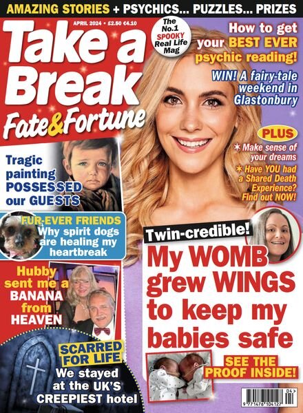 Take a Break Fate & Fortune – April 2024 Cover