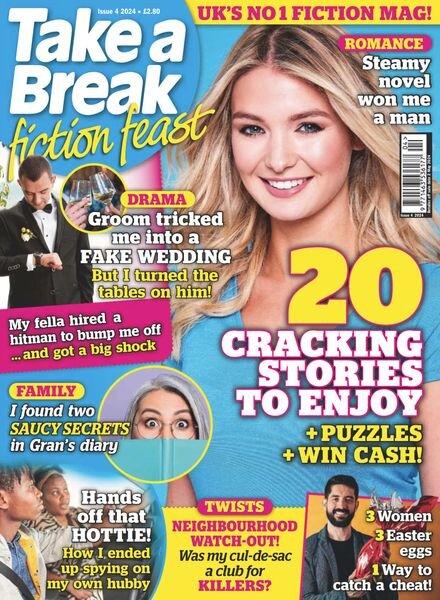 Take a Break Fiction Feast – April 2024 Cover