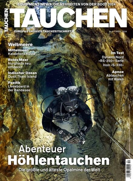 Tauchen Magazin – April 2024 Cover