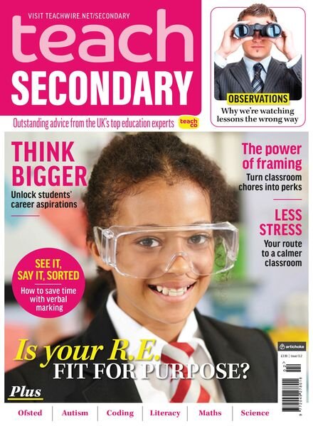 Teach Secondary – March-April 2024 Cover