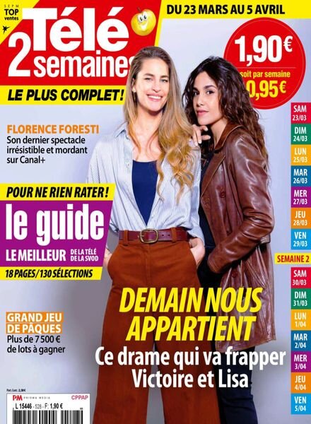 Tele 2 Semaines – 23 Mars 2024 Cover
