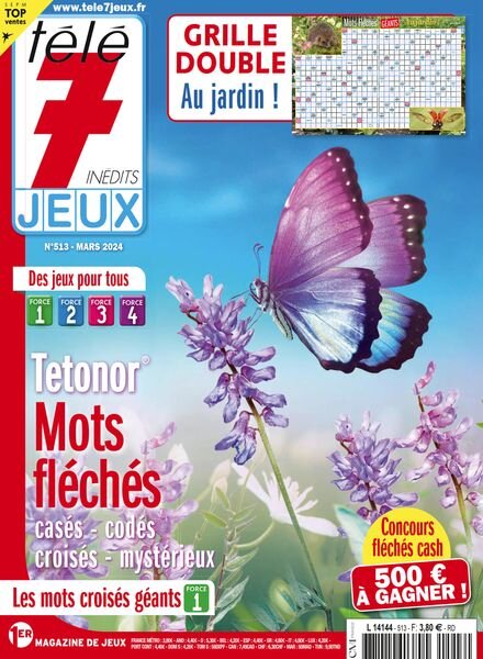 Tele 7 Jeux – Mars 2024 Cover