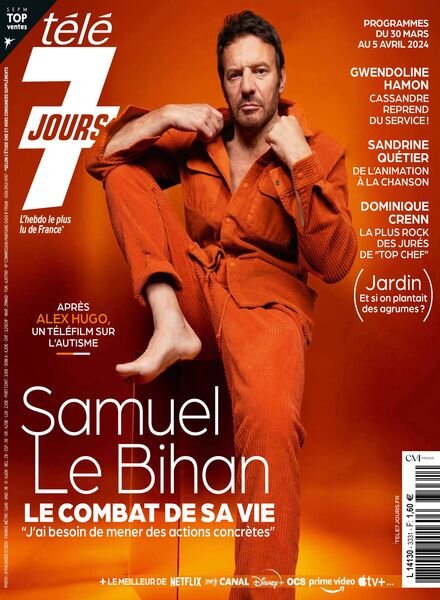 Tele 7 Jours – 25 Mars 2024 Cover