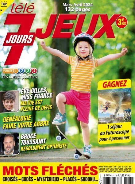 Tele 7 Jours Jeux – Mars-Avril 2024 Cover