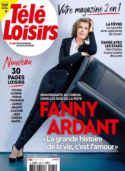 Tele Loisirs – 11 Mars 2024 Cover