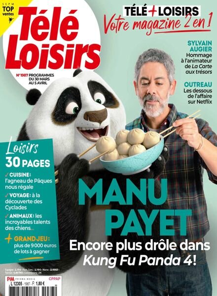 Tele Loisirs – 25 Mars 2024 Cover