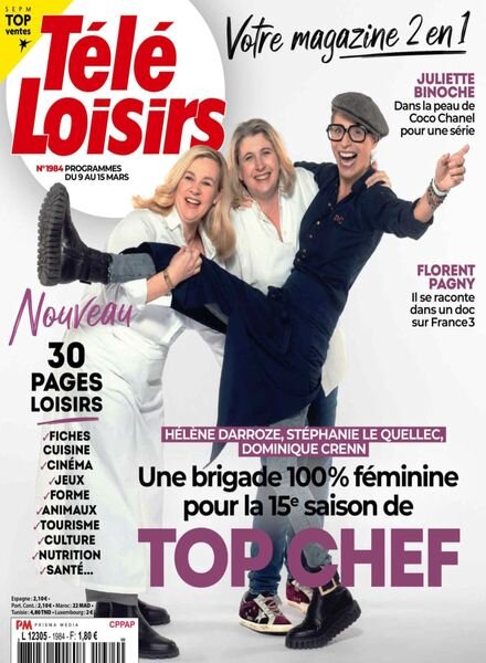 Tele Loisirs – 4 Mars 2024 Cover