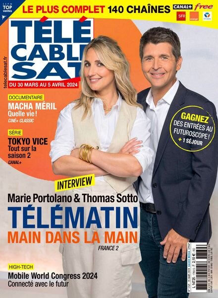 Telecable Sat Hebdo – 25 Mars 2024 Cover