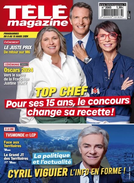 Telemagazine – 27 Fevrier 2024 Cover