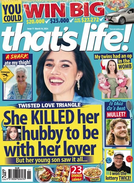 that’s life! Australia – Issue 11 – 14 March 2024 Cover