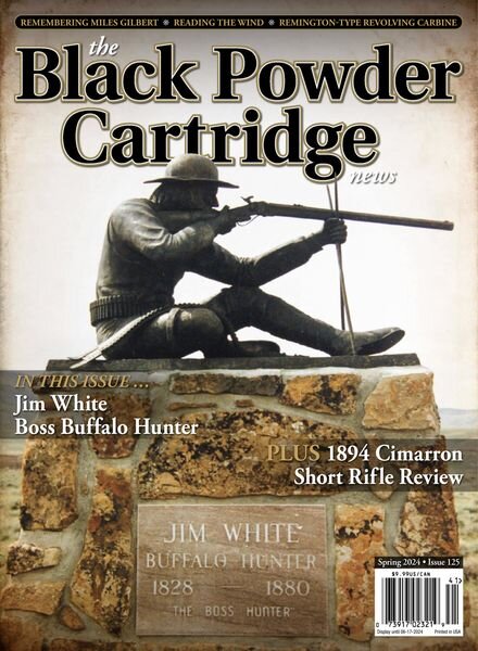 The Black Powder Cartridge News – Spring 2024 Cover