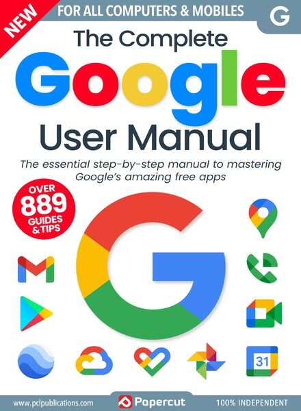 The Complete Google User Manual – March 2024 Cover