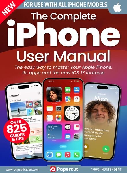 The Complete iPhone User Manual – March 2024 Cover