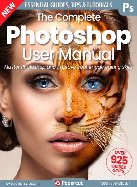 The Complete Photoshop User Manual – March 2024 Cover