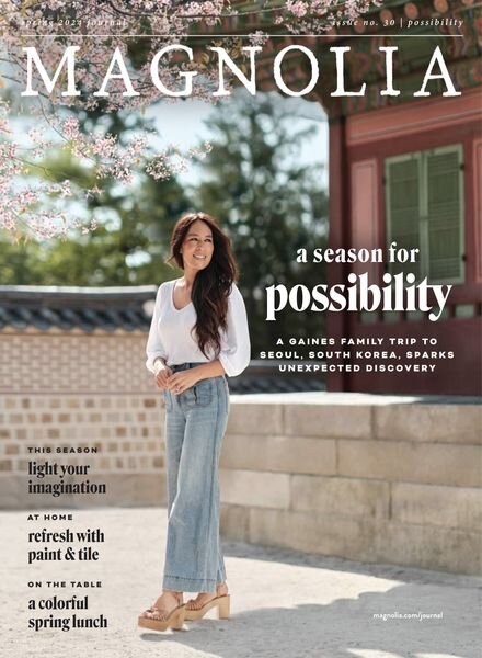 The Magnolia Journal – Spring 2024 Cover