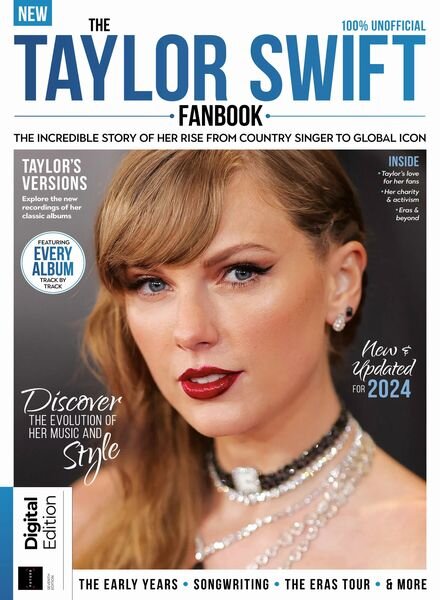 The Taylor Swift Fanbook – 7th Edition – 21 March 2024 Cover