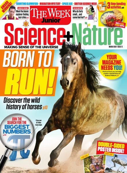 The Week Junior Science+Nature UK – March 2024 Cover