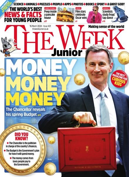 The Week Junior UK – Issue 431 – March 2024 Cover