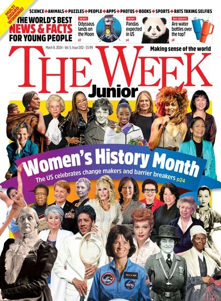 The Week Junior USA – Issue 202 – March 8 2024 Cover