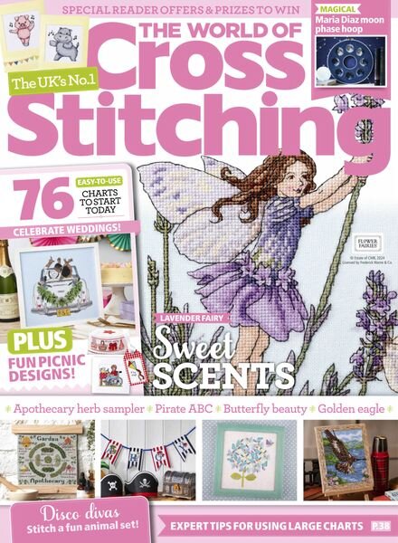 The World of Cross Stitching – May 2024 Cover