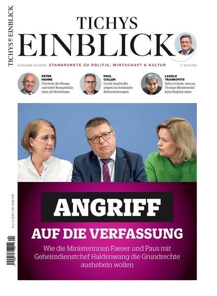 Tichys Einblick – April 2024 Cover