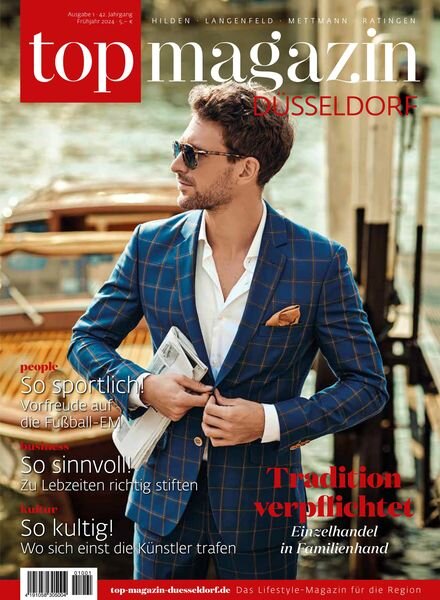 Top Magazin Dusseldorf – Fruhjahr 2024 Cover