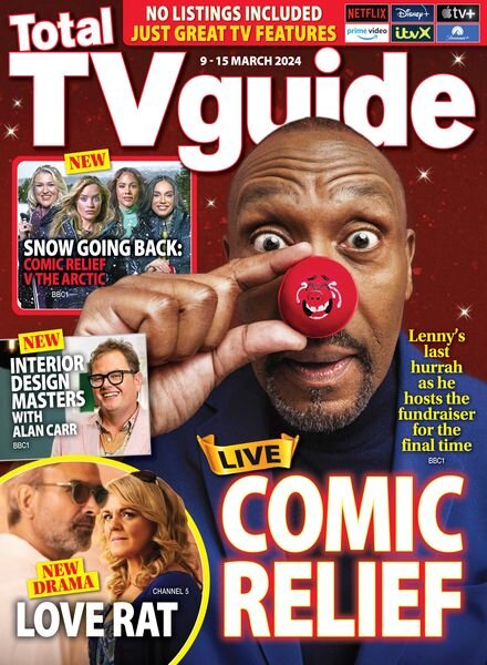 Total TV Guide – Issue 11 -9 March 2024 Cover