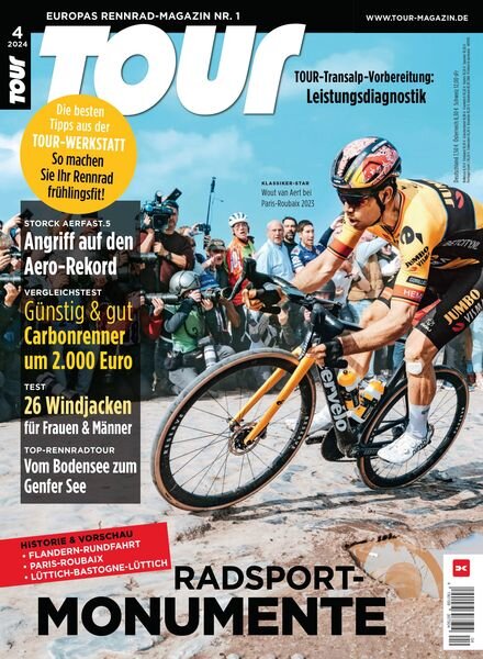 Tour – April 2024 Cover