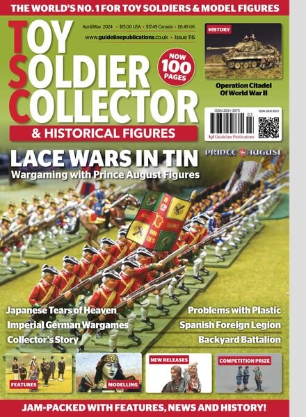 Toy Soldier Collector & Historical Figures – April-May 2024 Cover