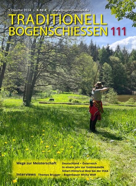 Traditionell Bogenschiessen – Februar 2024 Cover