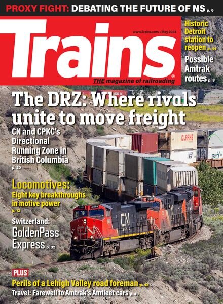 Trains – May 2024 Cover
