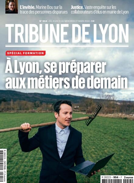 Tribune de Lyon – 21 Mars 2024 Cover