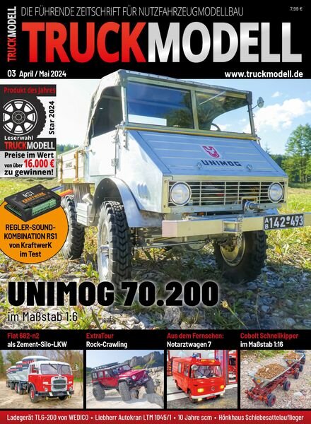 TruckModell – April-Mai 2024 Cover