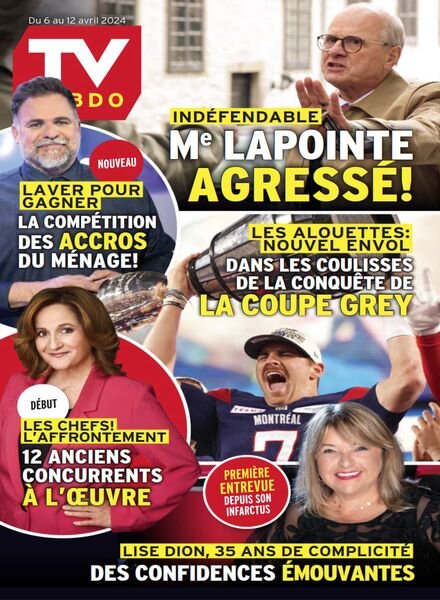 TV Hebdo – 6 Avril 2024 Cover