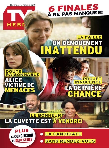 TV Hebdo – 9 Mars 2024 Cover
