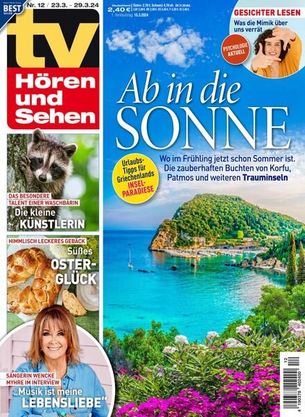TV Horen und Sehen – 15 Marz 2024 Cover