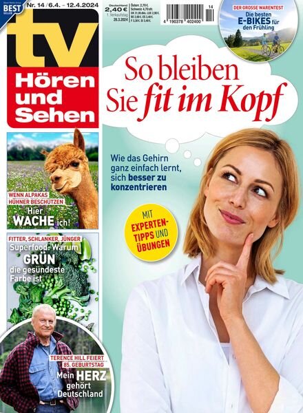 TV Horen und Sehen – 28 Marz 2024 Cover