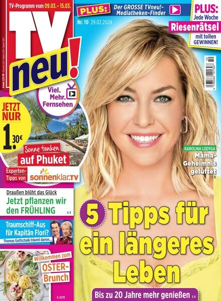 TV neu – Nr 10 2024 Cover