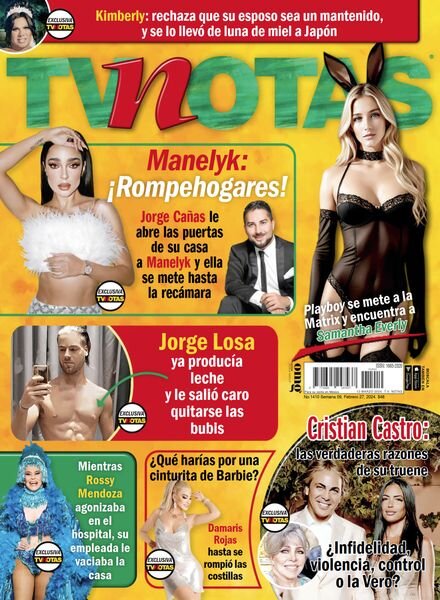 TvNotas – 27 Febrero 2024 Cover