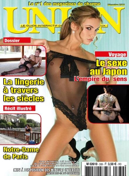 Union – Decembre 2016 Cover